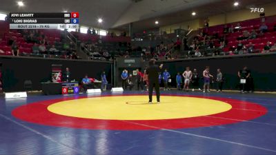 79 kg Quarterfinal - Jovi Leavitt, Dinos Wrestling Club vs Loki Bigras, London-Western Wrestling Club