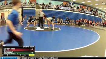 102 lbs Placement (4 Team) - River Lilly, Franklin Community vs Jensen Boyd, Delta