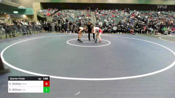 120 lbs Quarterfinal - Karson Shelley, Spanish Fork vs Sean Willcox, St John Bosco