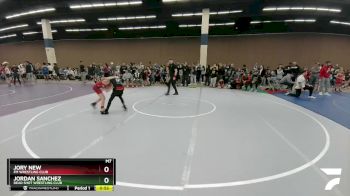 96-98 lbs Round 2 - Jordan Sanchez, Dead Shot Wrestling Club vs Jory New, FM Wrestling Club