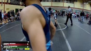 68 lbs Round 4 (10 Team) - Lucas Spicer, Mat Warriors vs Luke Briggs, Buxton