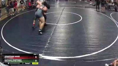 163 lbs 5th Place Match - Nathan Martinez, Amateur Wrestling Academy vs Jonathan Hand, Big Dog Ranch