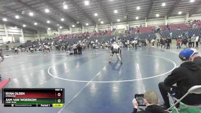 168 lbs 3rd Place Match - Ryan Olsen, Syracuse vs Sam Van Woerkom, Lone Peak