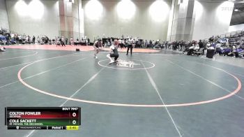 157C 3rd Place Match - Colton Fowler, Seckman vs Cole Sackett, St. Michael The Archangel
