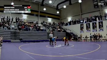 115 lbs Placement Matches (8 Team) - Unique Resto Solis, Richmond Hill HS vs Reagan Fizer, McEachern