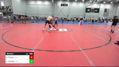 215B lbs Rr Rnd 2 - Owen Pavao, Somerset Berkley High School vs Lincoln Carlson, East Lyme