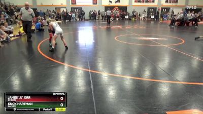 PW-13 lbs Semifinal - James `jj` Orr, DC Elite vs Knox Hartman, PACK732