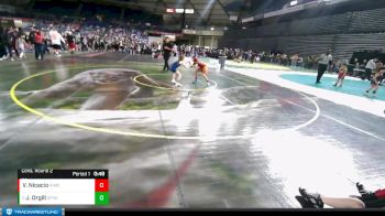 63 lbs Cons. Round 2 - Jaelynn Orgill, Deer Park Ironman Wrestling Club vs Valina Nicacio, Askeo International Mat Club