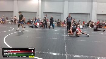 96 lbs Round 5 (10 Team) - Christian Hill, Full Circle vs Carson Wissinger, Bandits