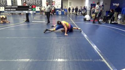 114 lbs Consy 6 - Landis Keefer, Line Mountain vs Jacob Rizor, West Greene