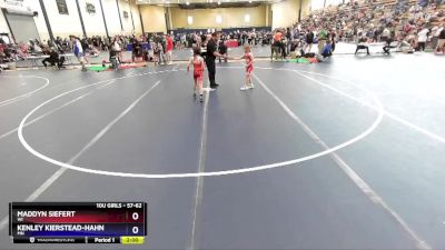 57-62 lbs Round 3 - Maddyn Siefert, WI vs Kenley Kierstead-Hahn, MN