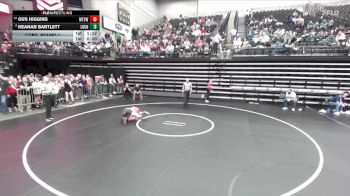 4A 144 lbs Cons. Round 1 - Gus Higgins, Mt View vs Keanan Bartlett, Logan