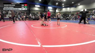 49-53 lbs Semifinal - Oaklen Williams, North Desoto Wrestling Academy vs Jaxton Juneau, North Desoto Wrestling Academy