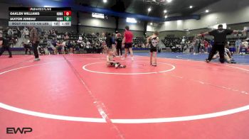 49-53 lbs Semifinal - Oaklen Williams, North Desoto Wrestling Academy vs Jaxton Juneau, North Desoto Wrestling Academy