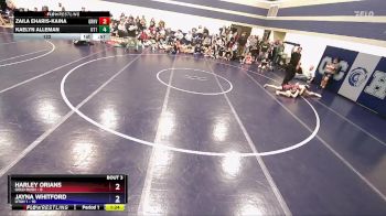 122 lbs Round 1 (6 Team) - Zaila Eharis-Kaina, Gold Rush vs Kaelyn Alleman, Utah 1