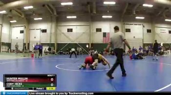 165 lbs Finals (2 Team) - Cody Hicks, Fort Hays State vs Hunter Mullin, Western Colorado