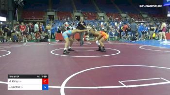 145 lbs Rnd Of 64 - Maxwell Kirby, Ohio vs Liam Gordon, Virginia
