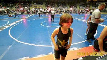 92 lbs Consi Of 16 #2 - Isaiah Tuttle, Nebraska Wrestling Academy vs Damian Stinson, Victory