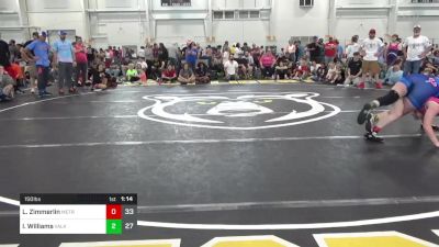 150 lbs Pools - Lilly Zimmerlin, Metro All-Stars vs Isabella Williams, Valkyrie Girls WC