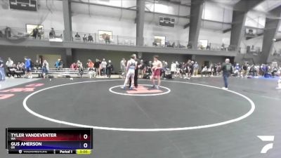 157 lbs Cons. Round 3 - Tyler Vandeventer, WA vs Gus Amerson, OR