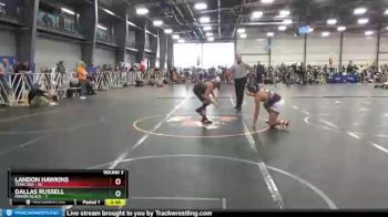 120 lbs Round 3 (6 Team) - Landon Hawkins, Team USA vs Dallas Russell, Minion Black
