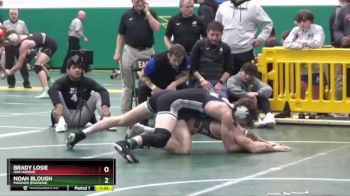 165 lbs Champ. Round 2 - Brady Losie, OAK HARBOR vs Noah Blough, Madison (Madison)