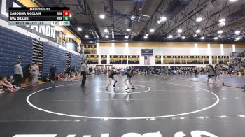 112 lbs Round Of 16 - Carolina McClain, Trinity vs Ava Diulus, Pine-Richland