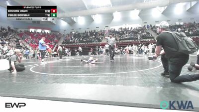 43 lbs Consi Of 4 - Griffin Edmondson, Team Tulsa Wrestling Club vs Jhett Price, Raw Wrestling Club