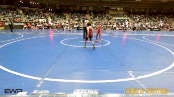 58 lbs Consi Of 16 #1 - Kason Gabbard, Raw Wrestling Club vs Cash Tiller, WolfPack Wrestling Academy