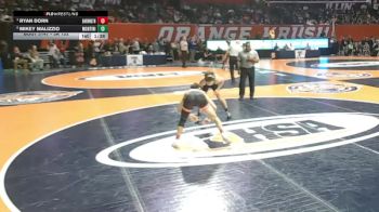 3A 132 lbs Quarterfinal - Ryan Dorn, Barrington vs Mikey Malizzio, Lombard (Montini)