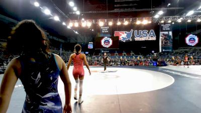 105 lbs Cons. Quarters - Katie Biscoglia, Iowa vs Lola Gonzales, Colorado