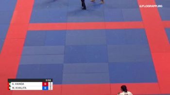 A HANDA vs M KHALIFA 2018 Abu Dhabi Grand Slam Rio De Janeiro