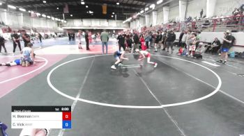 78 kg Semifinal - Hunter Beeman, Darkhorse WC vs Cody Vick, Western Colorado WC