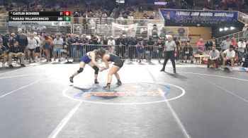120 lbs Semifinal - Caitlin Bohrer, Ft Pierce Central vs Kailea Villavicencio, Archbishop Mccarthy Hs