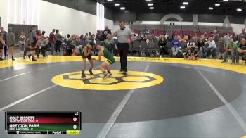 65 lbs 2nd Wrestleback (8 Team) - Greydon Paris, Heat Lightning vs Colt Bissett, Team Missouri (MO)