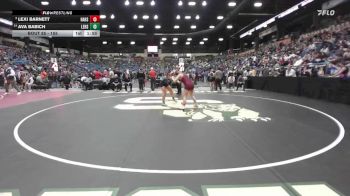 155 lbs Champ. Round 1 - Lexi Barnett, Hays Hs vs Ava Babich, Leavenworth HS