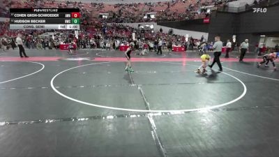 63 lbs Cons. Semi - Hudson Becker, Hartford Wrestling Club vs Cohen Groh-Schroeder, Askren Wrestling Academy