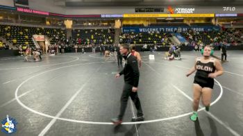 190 lbs Champ. Round 2 - Adlie Miller, Solon vs Reagan Haynes, Algona