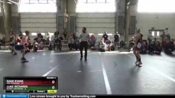 88 lbs Round 2 (8 Team) - Gage Evans, Mat Assassins vs Luke Richards, NCWAY Crusaders