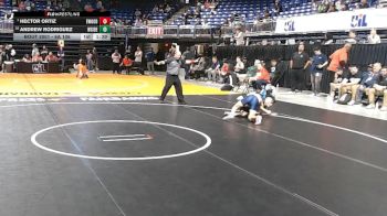 6A 106 lbs Champ. Round 1 - Hector Ortiz, El Paso Eastwood vs Andrew Rodriguez, Houston Westside