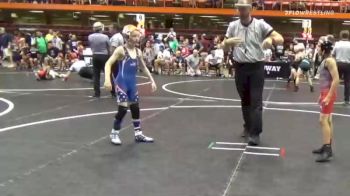 69 lbs Semifinal - Garrett Bjerga, Scoring Edge vs Jett Hoffman, Nls Wildcats