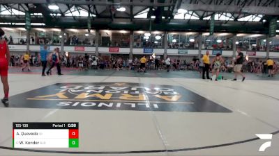 125-139 lbs Quarterfinal - Will Konder, Bolingbrook Jr. Raiders vs Aiden Quevedo, ISI