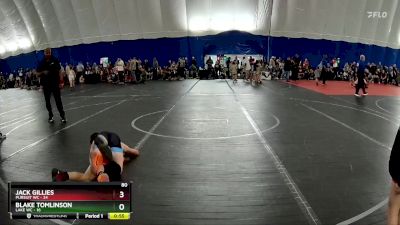 80 lbs Finals (2 Team) - Blake Tomlinson, Lake WC vs Jack Gillies, Pursuit WC