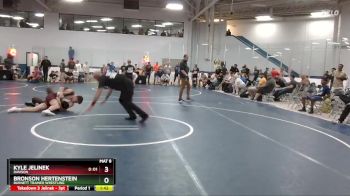 160 lbs Cons. Round 4 - Kyle Jelinek, Davison vs Bronson Hertenstein, Burnett Trained Wrestling