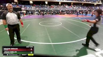 5A 106 lbs Champ. Round 1 - Keagan Sieracki, Salado vs Jonas Casillas, El Paso Del Valle