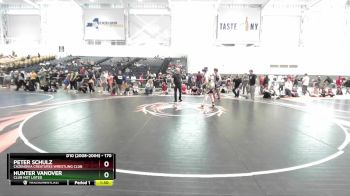 170 lbs Cons. Round 2 - Peter Schulz, Cazenovia Creatures Wrestling Club vs Hunter Vanover, Club Not Listed