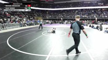 5th Place Match - Shay Weber, Philip/Kadoka Area/Wall vs Michael Branaugh, Bon Homme/Avon