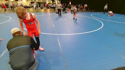 Boys 3rd-4th Grade - 93 Cons. Semis - Logan Wilcox, Moyer Elite Wrestling vs Cree Perdew, Moen Wrestling Academy