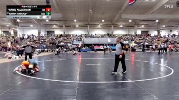 Girls 114 lbs Cons. Round 1 - Emma Arnold, Gallatin High School vs Sadie Kellerman, Elizabethton High School