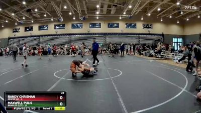 92 lbs Round 6 (8 Team) - Maxwell Pulis, Brawler Elite vs Randy Chrisman, Reaper WC